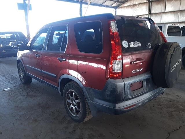 Photo 3 from auction – 2005 HONDA CR-V LX with VIN JHLRD68555C012314