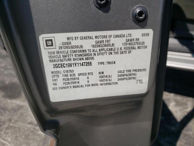Photo 10 from auction – 2004 CHEVROLET SILVERADO with VIN 2GCEC19V041166126
