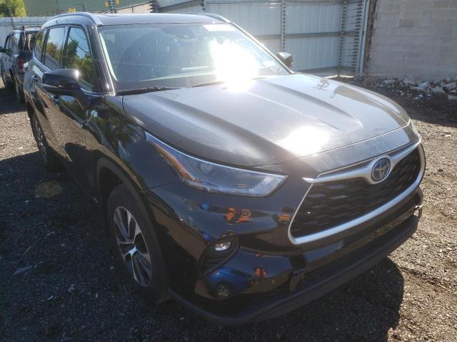 TOYOTA HIGHLANDER 2021 with VIN 5TDGBRCH8MS516480 - Photo from auction