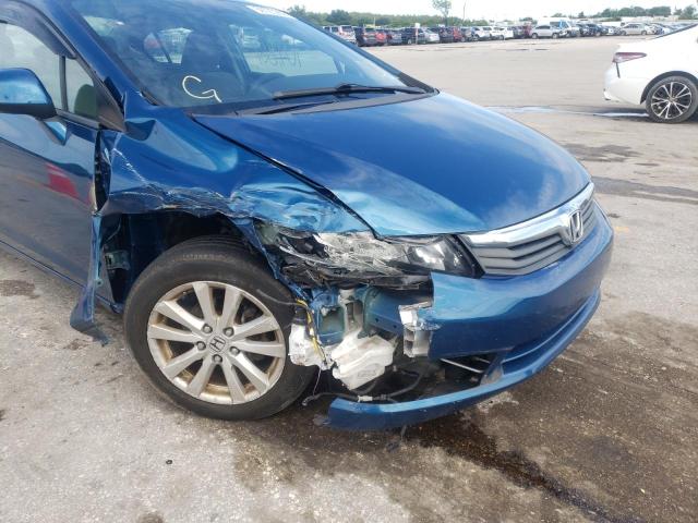 Photo 9 from auction – 2012 HONDA CIVIC EX with VIN 19XFB2F80CE337910