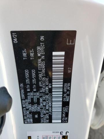 Photo 10 from auction – 2021 LEXUS RX 450H L with VIN JTJHGKFA8M2020272