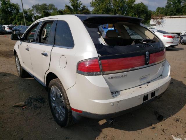 Photo 3 from auction – 2009 LINCOLN MKX with VIN 2LMDU88C19BJ06150