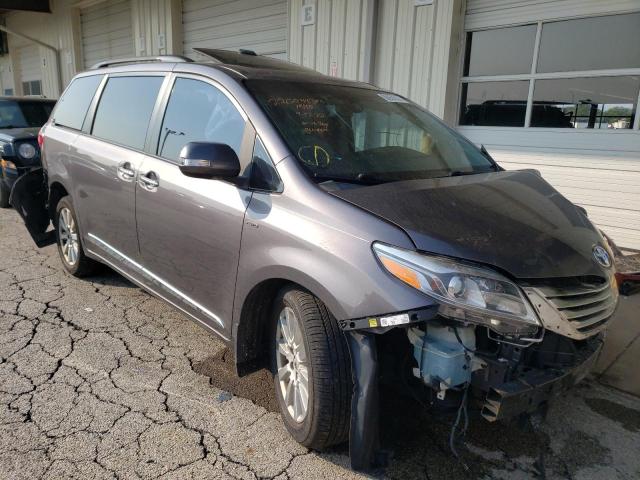 TOYOTA SIENNA XLE 2017 with VIN 5TDDZ3DC0HS171143 - Photo from auction