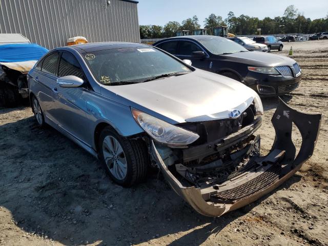 Photo 1 from auction – 2014 HYUNDAI SONATA HYB with VIN KMHEC4A46EA104737