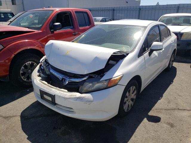 Photo 2 from auction – 2012 HONDA CIVIC LX with VIN 19XFB2F56CE353048