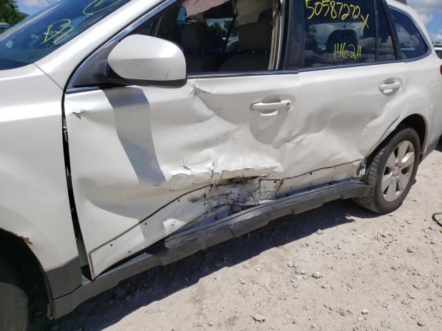 Photo 9 from auction – 2012 SUBARU OUTBACK 2. with VIN 4S4BRCGC0C3250112