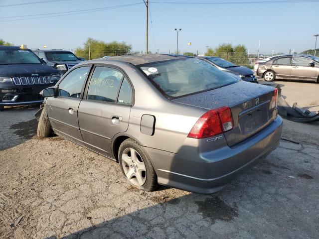 Photo 3 from auction – 2004 HONDA CIVIC EX with VIN 2HGES26704H501490