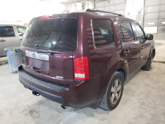 Photo 4 from auction – 2011 HONDA PILOT EXL with VIN 5FNYF4H6XBB082518