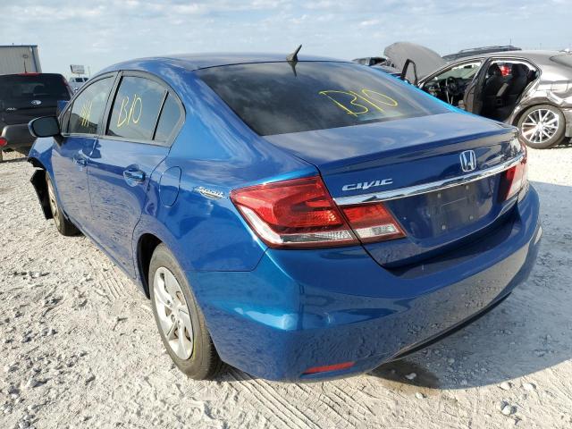 Photo 3 from auction – 2014 HONDA CIVIC with VIN 19XFB2F56EE076078