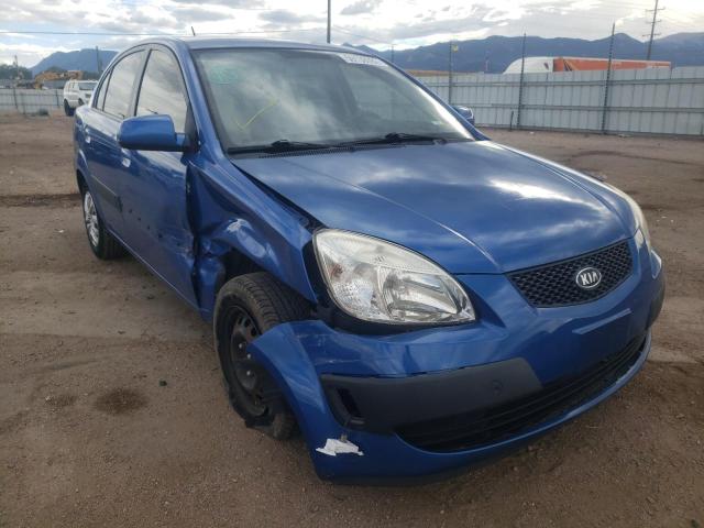 KIA RIO BASE 2009 with VIN KNADE223596537220 - Photo from auction