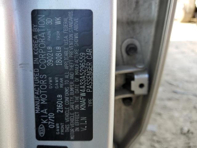 Photo 10 from auction – 2010 KIA FORTE with VIN KNAFW4A33A5296559