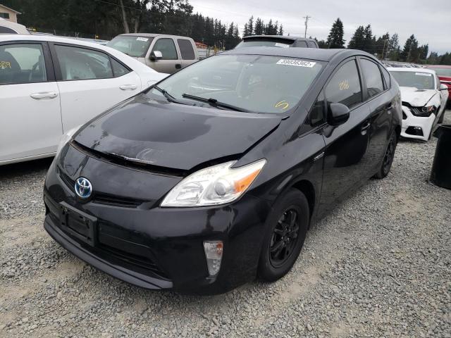 Photo 2 from auction – 2013 TOYOTA PRIUS with VIN JTDKN3DU7D5679833