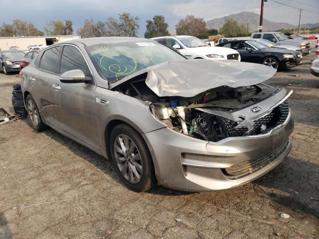 KIA OPTIMA EX 2017 with VIN 5XXGU4L38HG174540 - Photo from auction