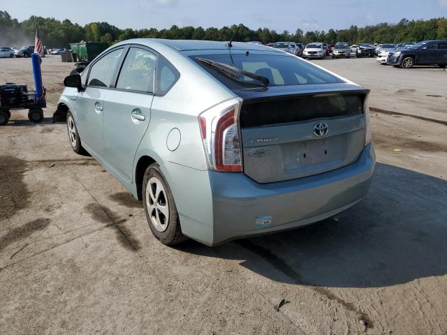Photo 3 from auction – 2013 TOYOTA PRIUS with VIN JTDKN3DU5D5649259