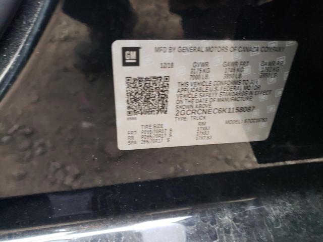 Photo 10 from auction – 2019 CHEVROLET SILVERADO with VIN 2GCRCNEC6K1158087