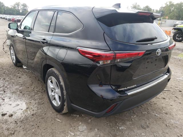 Photo 3 from auction – 2020 TOYOTA HIGHLANDER with VIN 5TDBZRBH2LS509272