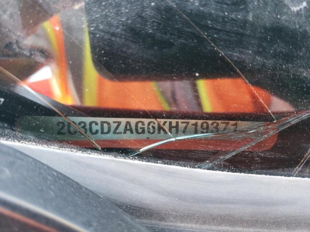 Photo 10 from auction – 2019 DODGE CHALLENGER with VIN 2C3CDZAG6KH719371