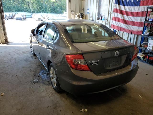 Photo 3 from auction – 2012 HONDA CIVIC LX with VIN 2HGFB2F50CH528805