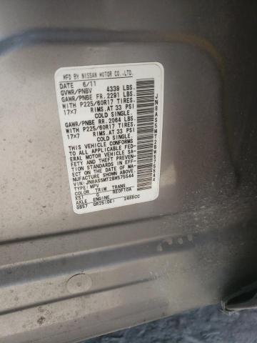 Photo 10 from auction – 2011 NISSAN ROGUE S with VIN JN8AS5MT2BW575544