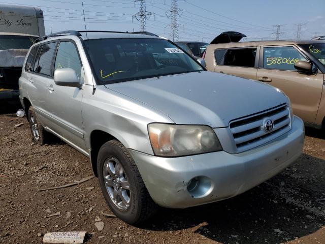TOYOTA HIGHLANDER 2005 with VIN JTEEP21A950123755 - Photo from auction