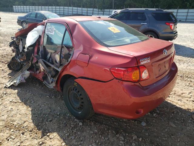 Photo 3 from auction – 2009 TOYOTA COROLLA BA with VIN 1NXBU40E19Z081771