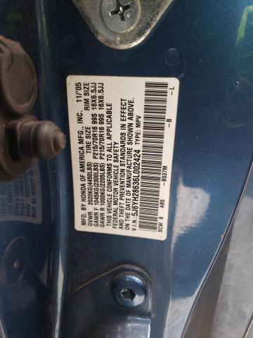 Photo 10 from auction – 2006 HONDA ELEMENT EX with VIN 5J6YH28636L002424