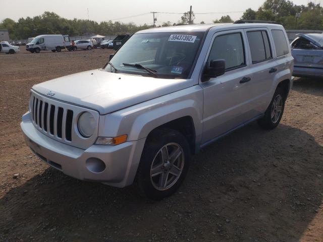 Photo 9 from auction – 2008 JEEP PATRIOT SP with VIN 1J8FF28W58D549560