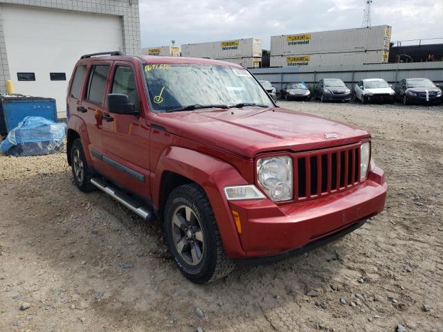 JEEP LIBERTY SP 2008 with VIN 1J8GN28K18W163405 - Photo from auction