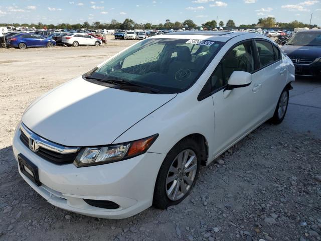 Photo 2 from auction – 2012 HONDA CIVIC EX with VIN 19XFB2F86CE081398