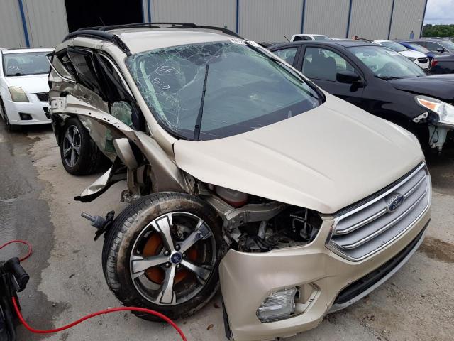 FORD ESCAPE SE 2017 with VIN 1FMCU0G99HUE56858 - Photo from auction