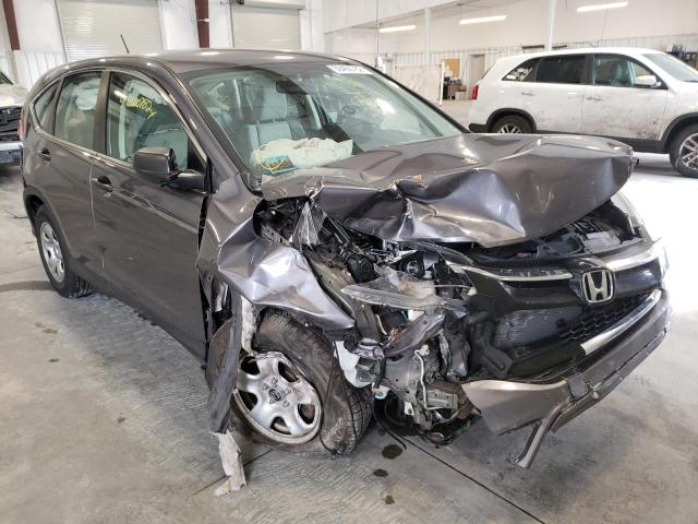 HONDA CR-V LX 2015 with VIN 5J6RM4H33FL016034 - Photo from auction