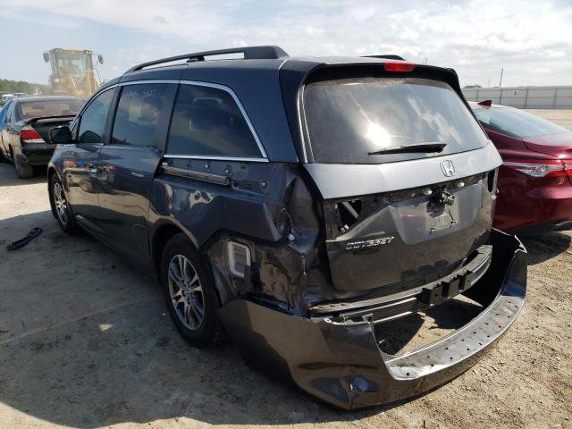 Photo 3 from auction – 2013 HONDA ODYSSEY EX with VIN 5FNRL5H40DB051301