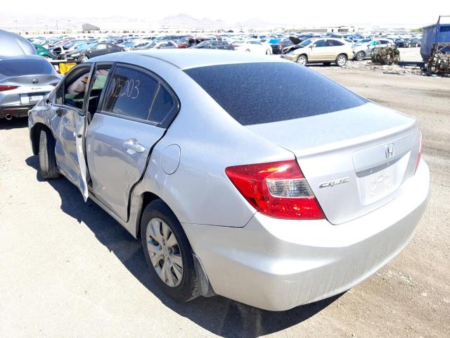 Photo 3 from auction – 2012 HONDA CIVIC LX with VIN 19XFB2F53CE310352