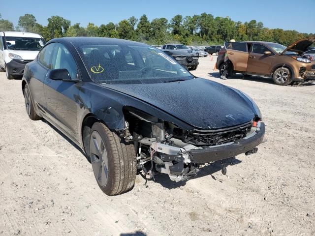 TESLA MODEL 3 2022 with VIN 5YJ3E1EA9NF187687 - Photo from auction