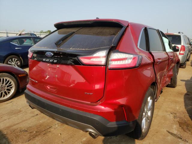 Photo 4 from auction – 2021 FORD EDGE TITAN with VIN 2FMPK4K99MBA27127