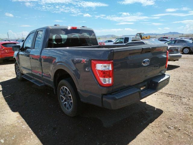 Photo 3 from auction – 2021 FORD F150 SUPER with VIN 1FTEX1CP4MKD40942