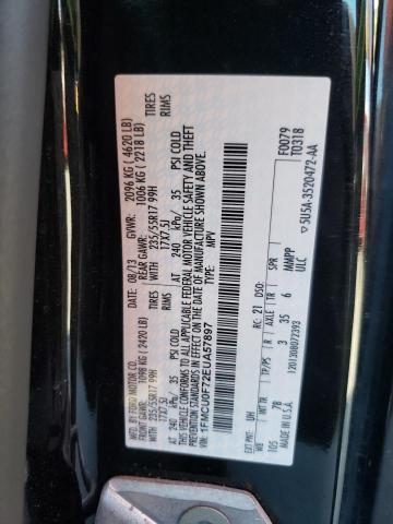 Photo 10 from auction – 2014 FORD ESCAPE S with VIN 1FMCU0F72EUA57897
