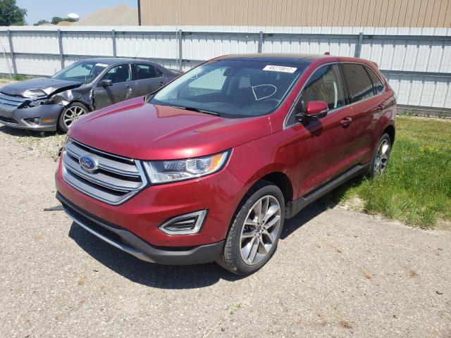 Photo 2 from auction – 2016 FORD EDGE TITAN with VIN 2FMPK4K86GBB62402