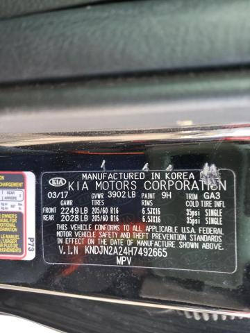 Photo 10 from auction – 2017 KIA SOUL with VIN KNDJN2A24H7492665