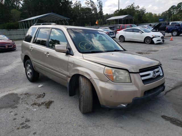 HONDA PILOT EXL 2007 مع رقم تعريف المركبة 5FNYF28637B011527 - صورة من المزاد