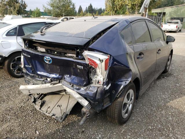 Photo 4 from auction – 2014 TOYOTA PRIUS with VIN JTDKN3DU9E0382979