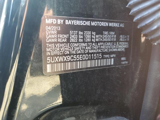 Photo 10 from auction – 2014 BMW X3 XDRIVE2 with VIN 5UXWX9C55E0D11515