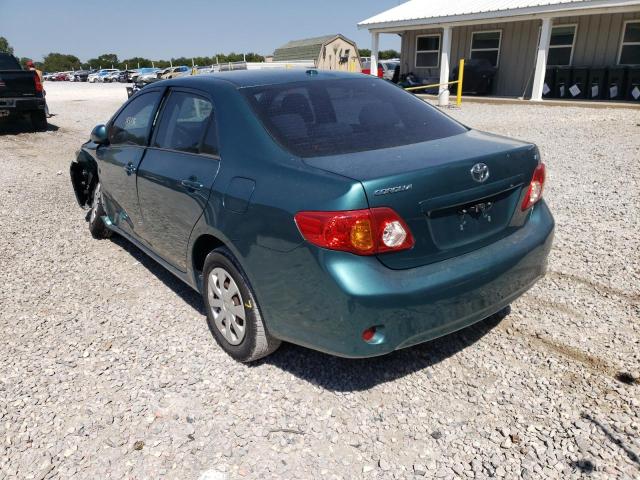 Photo 3 from auction – 2009 TOYOTA COROLLA BA with VIN 1NXBU40E89Z113101