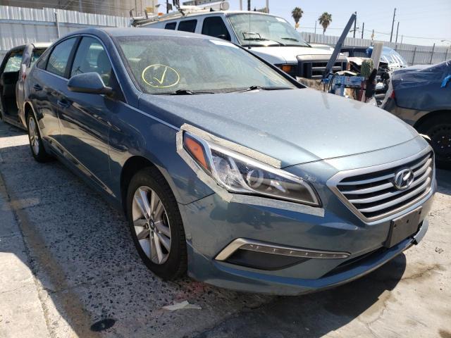 HYUNDAI SONATA SE 2015 with VIN 5NPE24AF9FH050465 - Photo from auction