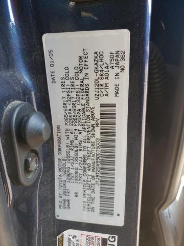 Photo 10 from auction – 2005 LEXUS GX 470 with VIN JTJBT20X950075003