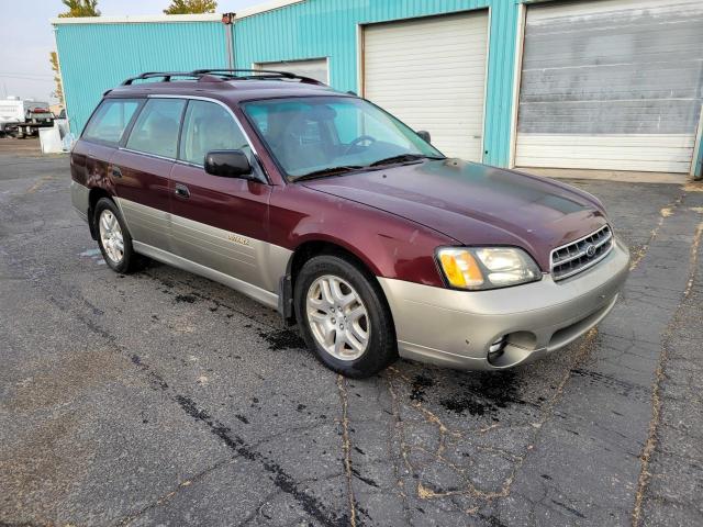 SUBARU LEGACY OUT 2001 with VIN 4S3BH675417659567 - Photo from auction