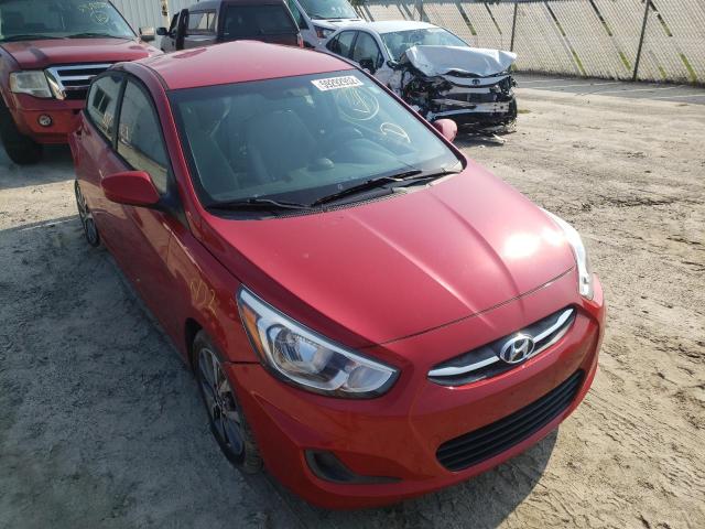 HYUNDAI ACCENT SE 2017 with VIN KMHCT4AE0HU345549 - Photo from auction