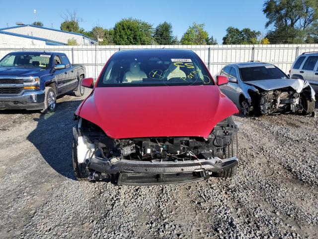 Photo 9 from auction – 2021 TESLA MODEL X with VIN 5YJXCBE51MF326340