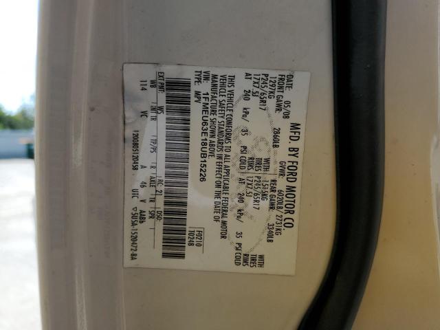 Photo 10 from auction – 2008 FORD EXPLORER X with VIN 1FMEU63E18UB15226
