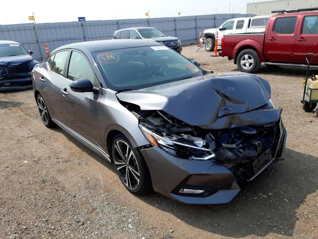 Photo 1 from auction – 2020 NISSAN SENTRA SR with VIN 3N1AB8DVXLY206006